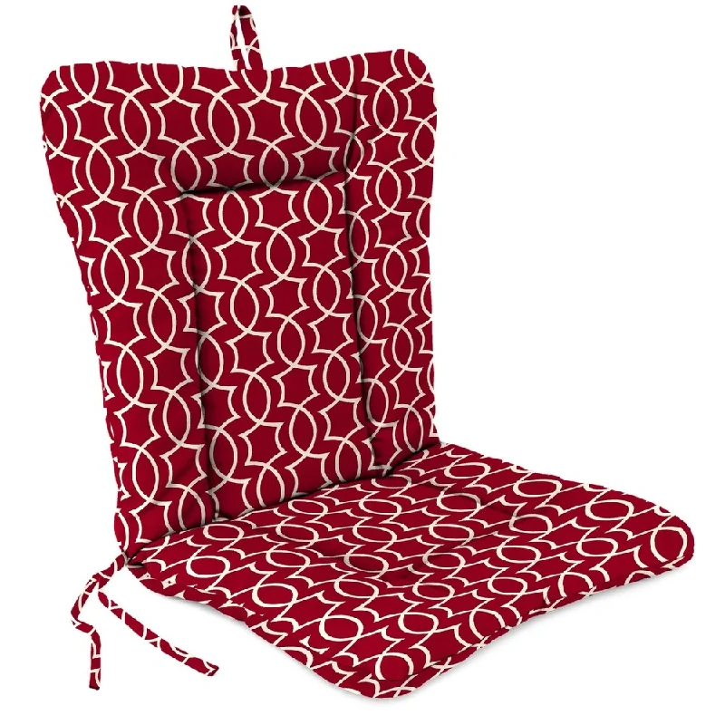 21" x 38" Dinolounge Chair Cushion in Titan Cherry