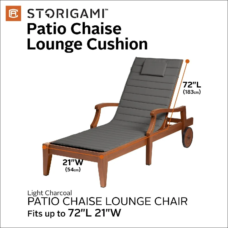 Mushola FadeSafe Chaise Lounge Cushion by Havenside Home