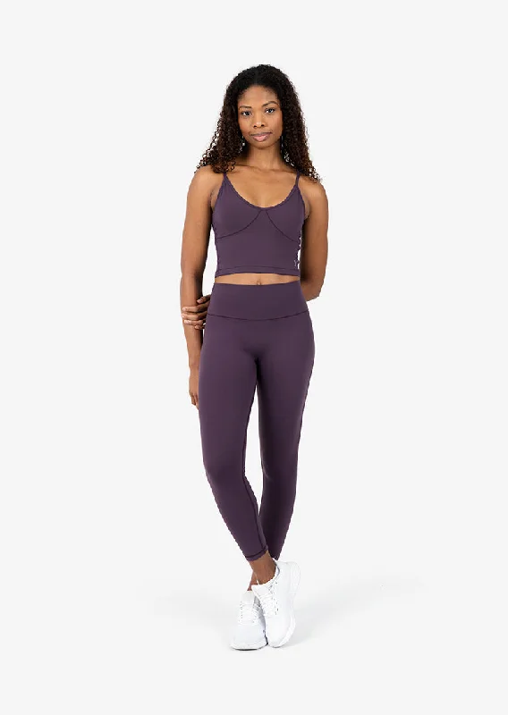 Elevate Life Longline Bra Mulberry