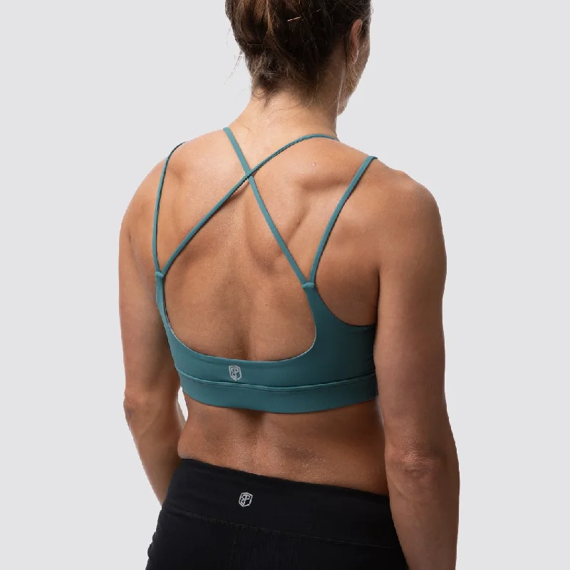 Exhale Sports Bra (Aquastone)