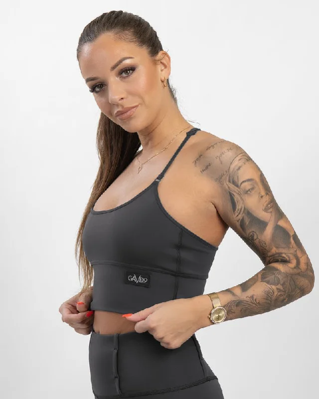 Gavelo Cargo Top - Charcoal