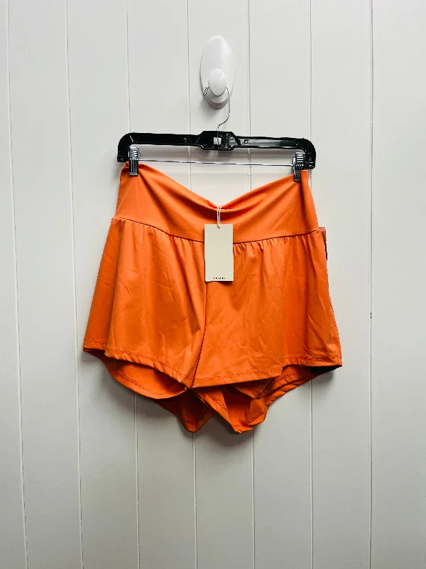 Shorts By halara In Orange, Size: Xl