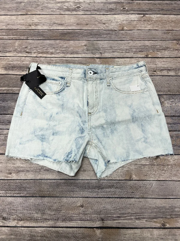 Shorts By Rag And Bone In Blue Denim, Size: 6