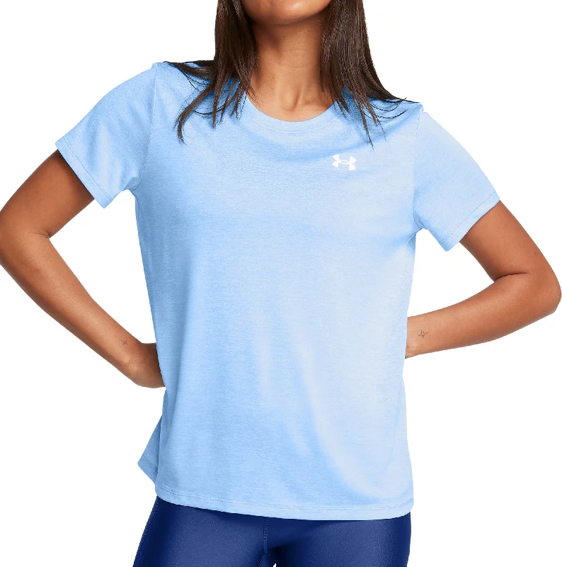 Under Armour Tech Twist Short Sleeve Womens Training Top - Blue