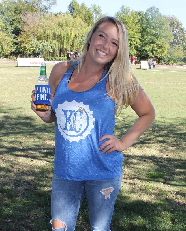 (Royals) KC Bottle Cap Ladies Tank