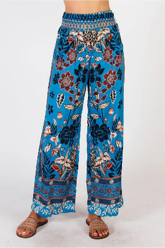 Lula Soul Palermo Pant Steel Blue