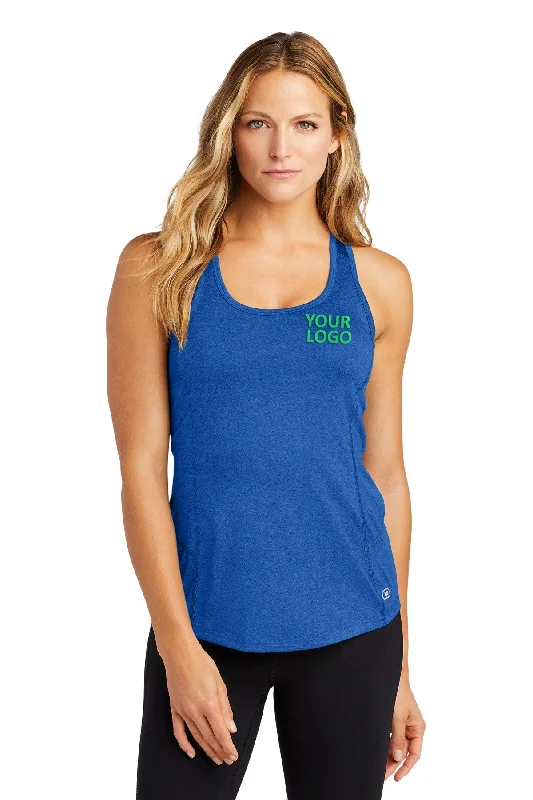 OGIO ENDURANCE Ladies Pulse Branded Tank Tops, Electric Blue